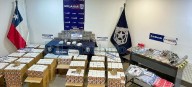 Aduanas incauta fuegos artificiales, cigarrillos y potentes anabólicos de contrabando en paso Los Libertadores