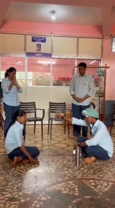 SVVM’s College of Commerce Observes World Mental Health Day