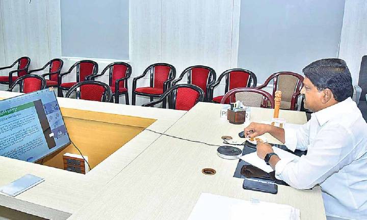 Ministers hold video conference on Wakf