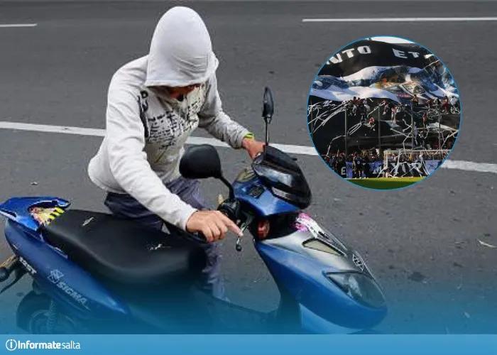 Una facción de la hinchada de Central Norte le habría robado la moto a un joven