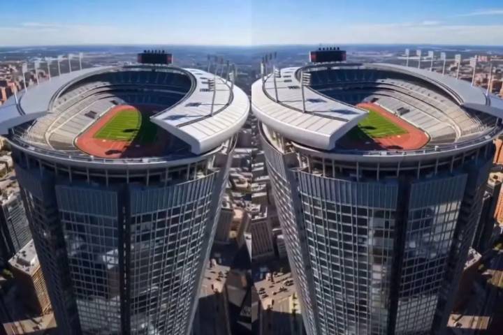 Arabia Saudita pretende construir estadio sobre rascacielos para el Mundial 2034