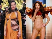 La más y nunca la menos: El radical cambio físico de Adriana Lima para el show de Victoria Secret
