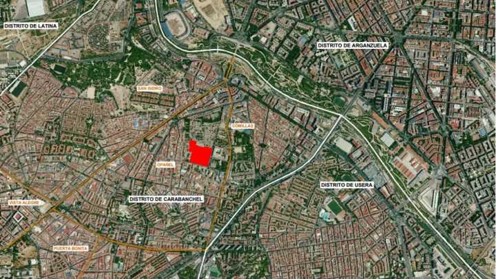 La transformación de las piscinas de San Miguel inicia una nueva fase para levantar 130 viviendas y conectar Opañel y Comillas