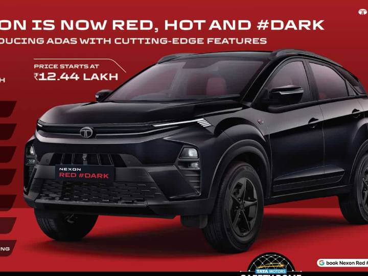 Tata Nexon Red Dark edition launched at starting price of Rs 12.44 lakh; available in petrol, diesel & CNG