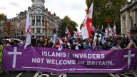 Four counter-protesters arrested during Ukip march in London