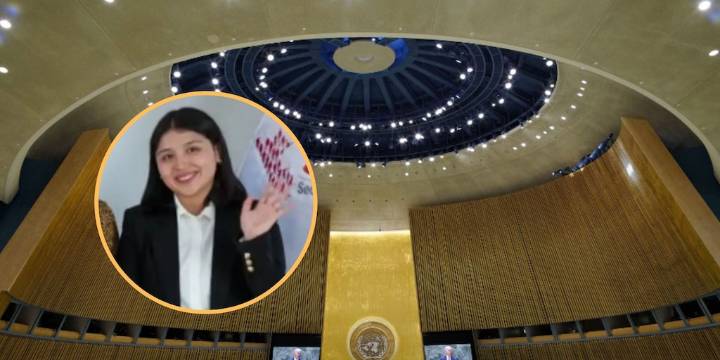 ¡Orgullo arequipeño! Joven de 21 años fue seleccionada para representar al Perú ante la ONU, en Nueva York
