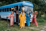 Snowapple y Andrea Echeverri, en el CENART