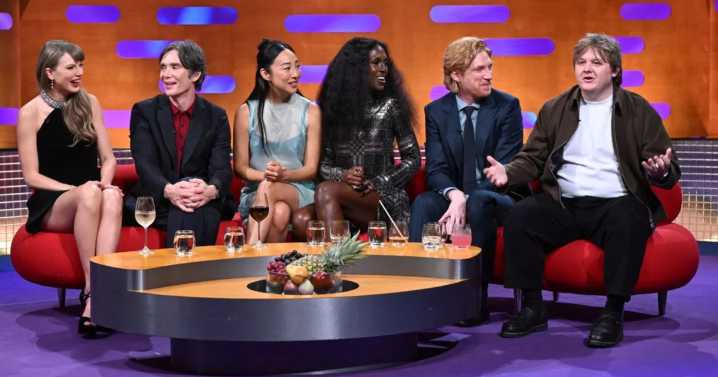 Lewis Capaldi has Taylor Swift in hysterics after 'wardrobe mishap' on Graham Norton
