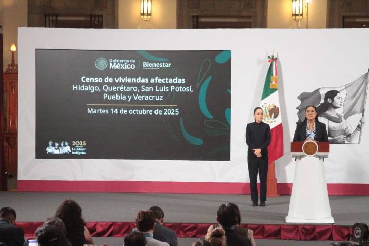 Censan más de 4 mil viviendas afectadas por lluvias