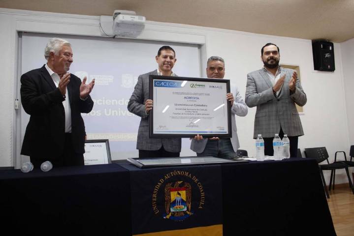 Recibe UAdeC acreditaciones CACECA y fortalece su infraestructura académica, en Monclova