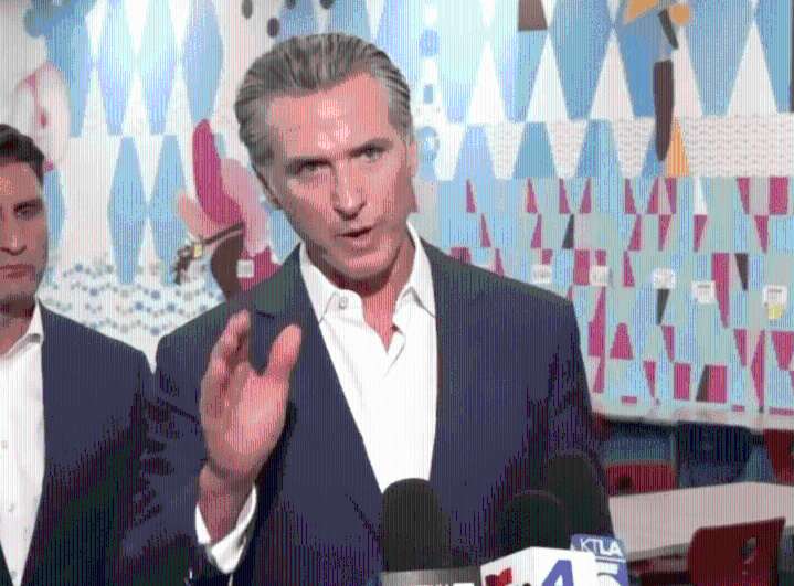 Newsom Rips Trump Over Lack Of Federal Aid For L.A. Fire Vicitms