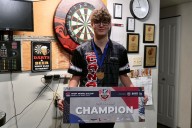 Vancouver Island teen hits a global bullseye, wins world youth darts title