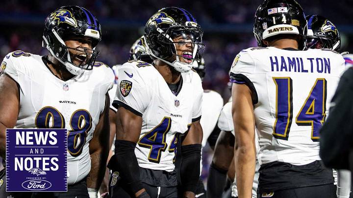 News & Notes: Ravens Defense Aims to 'Get Our Swag Back'