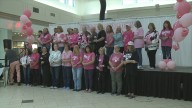 Breast cancer survivors recognized at mall ceremony