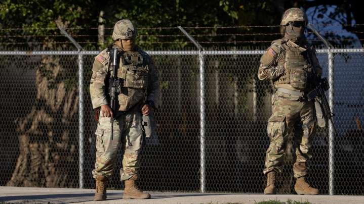 Some Texas National Guard troops replaced in Illinois after failing to meet standards