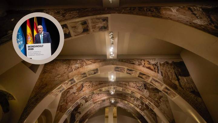 La Unesco advierte del riesgo de dañar los murales del MNAC en su traslado a Sijena