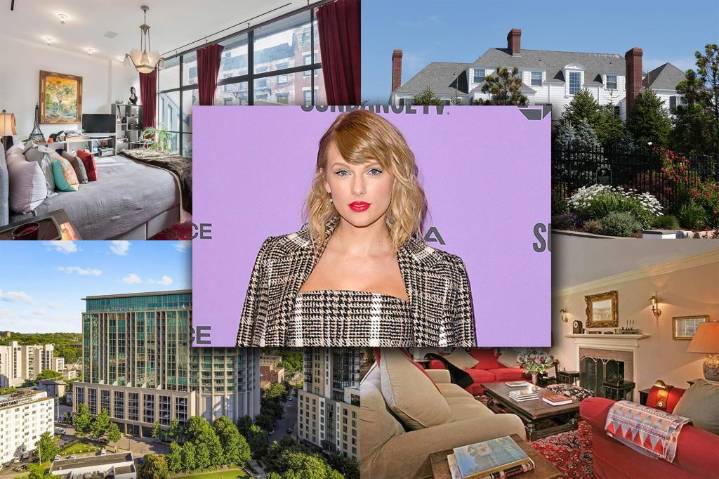 See inside Taylor Swift's houses, mansions and lofts