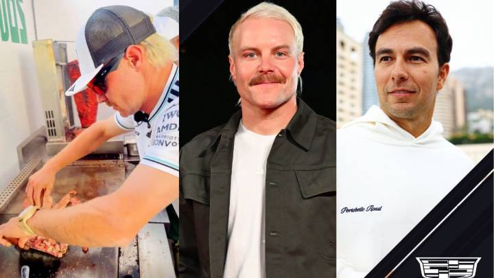Valtteri Bottas, compañero de Checo Pérez, adopta rol de taquero: "I love tacos"