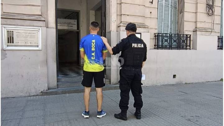 Lo denunciaron por amenazar a una mujer y terminó preso con una pistola 9 mm