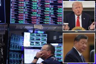 Dow plunges 500 points after Trump blasts 'hostile' China, threatens 'massive' tariffs