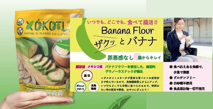 Michoacanos logran que su harina de plátano llegue a Japón: Xokotl abre camino