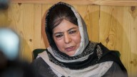BJP forcing people to stand up for national anthem at gunpoint: Mehbooba Mufti