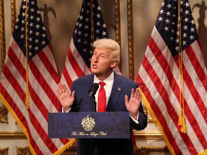 'SNL' mocks the Trump administration in season kickoff: 'Remember, daddy's watching'
