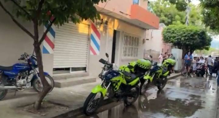 ‘Matius’ fue asesinado al interior de una barbería en el barrio El Parque Hasta el momento se desconoce la identidad exacta de la víctima.