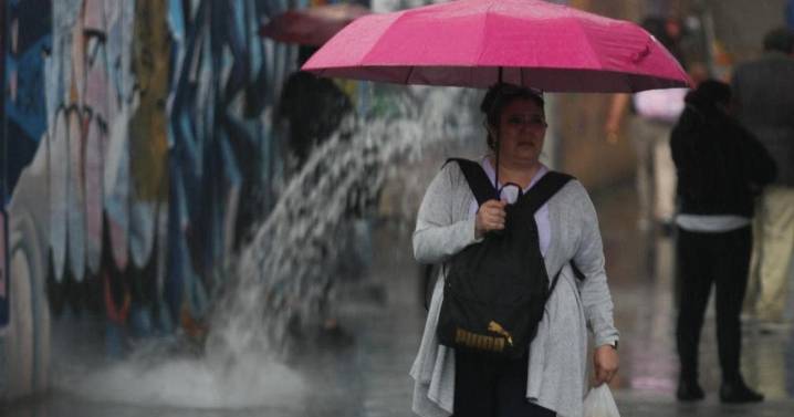 Activan Alerta Amarilla por lluvias y granizo en siete alcaldías de CDMX este 2 de octubre