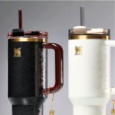 Stanley elevates drinkware with Quencher Luxe line: Snakeskin texture meets gold charm