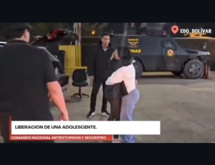 Operativo relámpago: Rescatan a adolescente secuestrada en Bolívar en un dramático desenlace