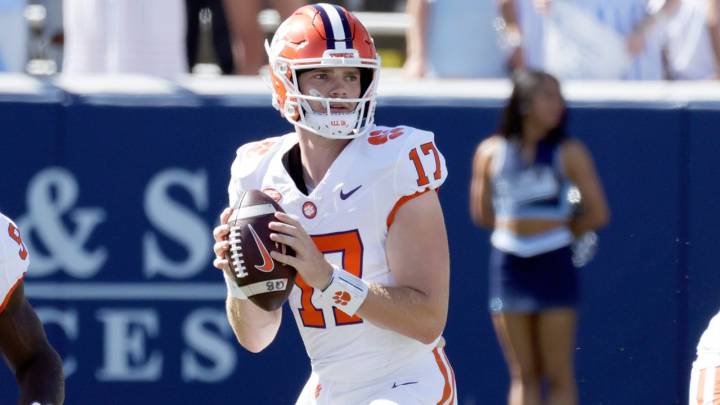 Christopher Vizzina Clemson Former Briarwood star expected to make first career start at QB on Saturday