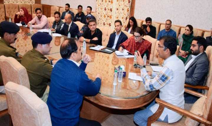 Indian Heaven Premier League commencing from October 25th: Div Com Kashmir reviews arrangements