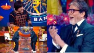 KBC 17: Sunil Grover dances with Big B, Krushna jokingly asks about his salary