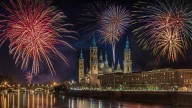 La lluvia caerá las últimas horas de las Fiestas del Pilar: ¿se suspenden los fuegos artificiales?