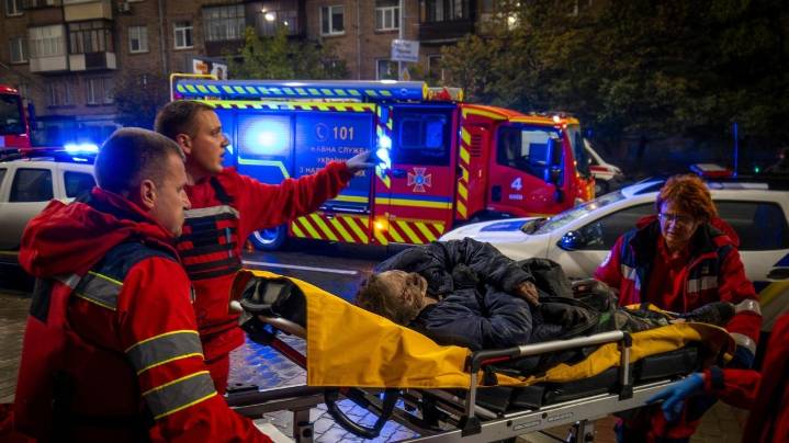 Russian strikes wound at least 20 in Ukraine's capital as child is killed in separate attack