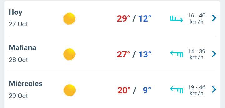 Lunes soleado con temperatura hasta 29°C en Juárez