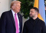 Trump pide a Rusia y Ucrania que “se detengan donde están”, tras reunión con Zelensky