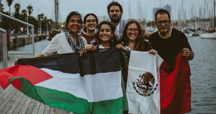 Exigen Sheinbaum a Israel liberar a los seis mexicanos