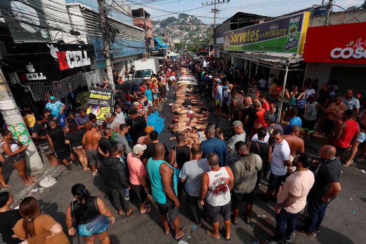 “La gente está con miedo”. Río de Janeiro, tras la megaoperativo contra el narco: conmoción, cadáveres en una plaza y una tregua política