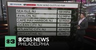 Tidal flooding, strong winds at Jersey Shore as nor'easter moves through