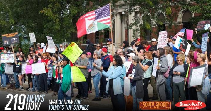 219 News Now: ICE Protest Held at EC City Hall Saturday