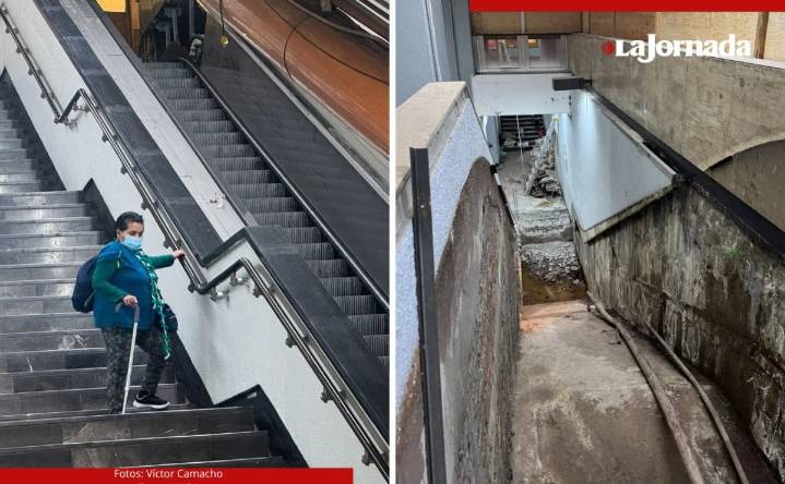 Escaleras eléctricas del STC sin operar, martirio para la movilidad de usuarios