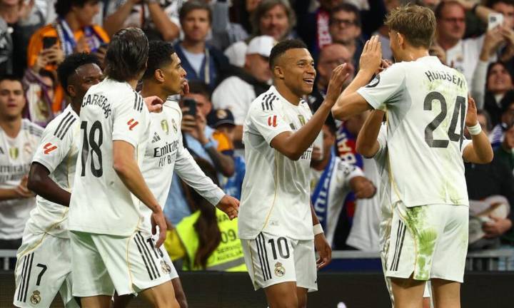 Mbappé brilla en su primer Clásico: Real Madrid vence 2-1 al Barcelona y se consolida como líder