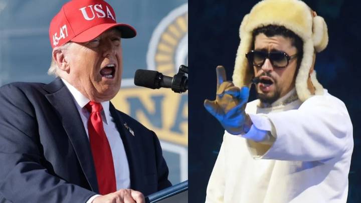 "Absolutamente ridículo": Trump asegura que "no sabe" quién es Bad Bunny