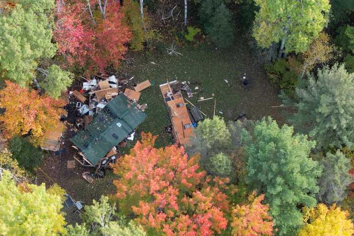Chippewa County mobile home fire severely injures homeowner