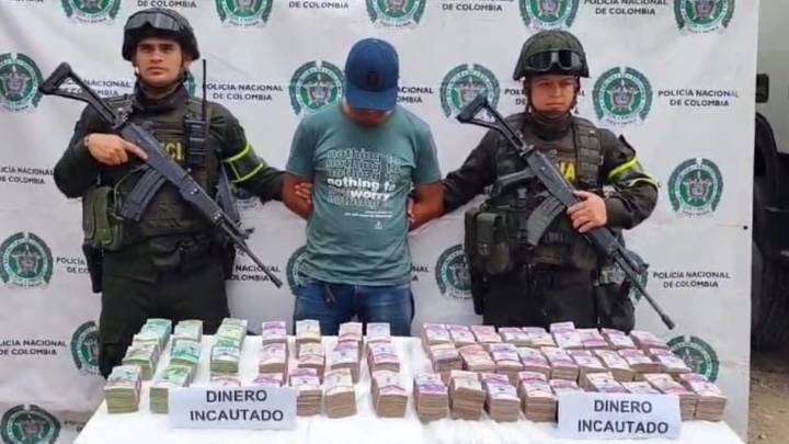 Incautados $1.400 millones de pesos ocultos en caleta dentro de una volqueta