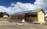 Ejecutan obras de confort térmico en 15 colegios de zonas rurales para enfrentar heladas y el friaje