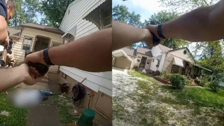 Bodycam footage shows IMPD officers shoot armed man believed to be attempting 'suicide by cop'