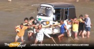 J-K: Locals carry auto rickshaw on shoulders after key bridge washed away in Udhampur’s village